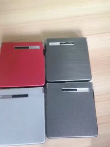 (HÀNG NỘI ĐỊA TRUNG) HỘP ĐỰNG THUỐC LÁ KIÊM BẬT LỬA ĐIỆN TIỆN DỤNG