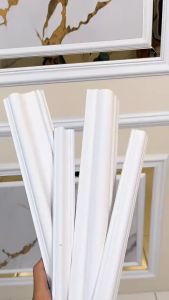 Lis Moulding Dinding / List Border Profil Wall Moulding / List profil PVC Dinding / Molding Panel Panjang 2.9 mtr Lebar 2cm 4cm 6cm dan 8cm / Wallmoulding PVC