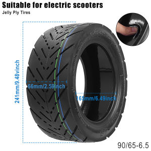 11 Inch Anti-puncture Jelly Gel Tire 90/65-6.5 Tire for Dualtron Thunder/Storm/Zero 11X Speedual Plus CST Kickscooter Tires