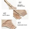 Women’s Floral Full Bodysuit Shapewear Underwear Body Shaper Waist Training Corset. 