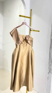 [Voucher 15% MOV 199K cap 100K Đầm dạ hội HeraDG thiết kế dáng ôm xòe 2 dây đá trang trí vai trễ phối lụa chất tafta cao cấp WDHBC3005