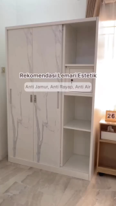 PIRA - CATTA A 3A SSL MWD Lemari Pakaian Besi 3 Pintu