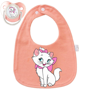 Disney | Luxurious baby nipple newborn feeding bib U-shaped baby bib for drool cartoon-printed newborn nipple soothing emotion newborn