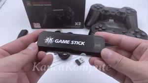POGOPIRATE Game Stick 4K Mini Console Wireless Controller 2.4G 64GB - GD10