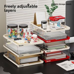 AMU·PIGGY | Acrylic Desk Organizer Shelf