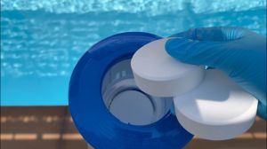 7 นิ้ว Swimming Pool ทุ่นใส่คลอรีน ที่ปล่อยคลอรีน สระว่ายน้ำ Pool Floater 7inches