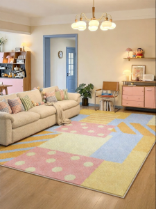 XINGLIANXIN | New Cream Style Easy Clean Waterproof Luxurious Carpet