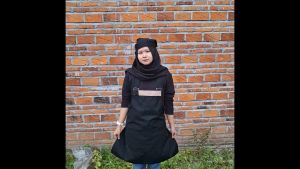 APRON CHEF 1 SET | APRON KOKI | CELEMEK CAFE