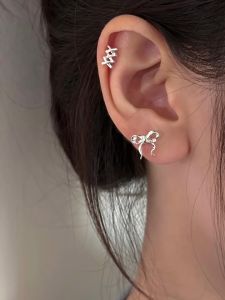 🔥IVY Bow Women Earrings Simple Versatile Earrings High-end Creative Earrings