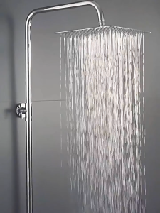 Powerful Pressurized Large Showers Single Heads Household Stainless Steel Shower Head Top Spray