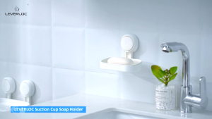 TAILI 2PCS Suction Cup Soap Dish Powerful Vacuum Suction Soap Holder Soap DishesShower Soap HolderStrong Sponge Holder for Shower Bathroom Tub and Kitchen Sink Drill-Free Removable