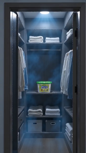 Negative Ion Air Magic Box 350ml Odor Absorber Deodorizer Moisture Absorber Room Freshener for Bedroom Bathroom Closet Wardrobe Shoe Cabinet Home