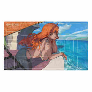 Bandai | Tấm Lót Bàn Chơi Bài One Piece Luffy Nami Thảm Cao Su Anime Thảm Chơi Game Hai Mặt Quà Tặng Enel Ace Smoker Dành Cho Fan.