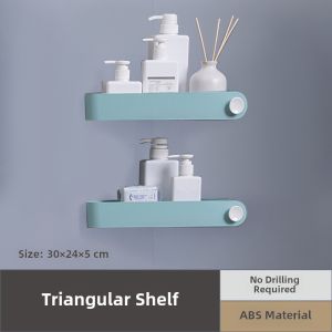 Antarctic People No-Drill Bathroom Towel Rack Simple Creative Nordic Style Bathroom Storage Rod Wall Mounted Towel Holder