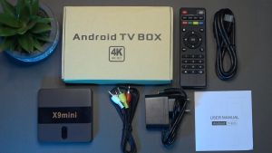 Tripsky X9mini android Tv Box Ram 2gb Rom 16gb Bluetooth Tv Box Android 9.0 Support 4K Tv Box