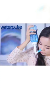 Chai Rửa Mũi Waterpulse Nasal 300 300Ml | Dụng Cụ Vệ Sinh Khoang Mũi 2 Đầu Vòi Tiện Dụng