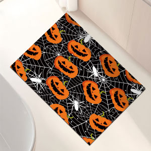 VIKAMA Halloween diatom mud entry door water-absorbing floor mat bathroom toilet entrance anti-slip quick-drying carpet
