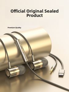 Wired In-Ear Headphones with Deep Bass High Sound Quality Noise Reduction Type-C Interface for Music Gaming on Mobile Phones And Tablets