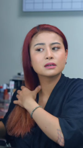 Sasha Burgundy 25gr + Hair Colorant Passion Red 25gr | Cat Rambut Sasha Isi 2 pcs