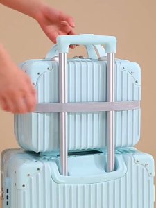 Smile Bird Koper Travel 20 Inch Pengisi Daya USB Tas Troli Tempat Gelas Air Wanita 24 Inch Casing Penerbangan 22 Inci