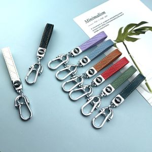 ROLL Portable Car Keychain Outdoor Tool Multi-function Color Diamond Embossed Rope Gifts Keychain Accessories Key Pendant