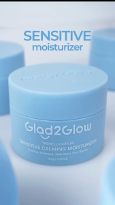 Glad2Glow Tremella Vita B5 Sensitive Calming Moisturizer | Gel Day & Night Cream | Pelembab Wajah
