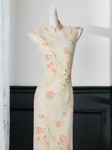 New Chinese Style Elegant Sleeveless Dress