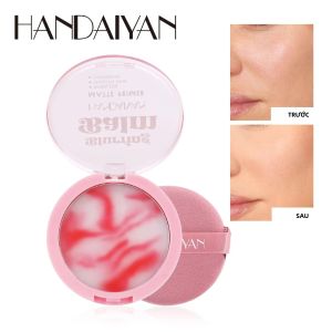 Phấn Phủ Kiềm Dầu Tự Nhiên Với Bông Phấn Lớp Nền Lì Chống Nước Lâu Trôi Làm Sáng Da Phù Hợp Với Mọi Loại Da