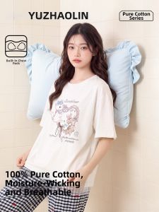 Yuzhaolin | Cotton Padded Bra Womens Loungewear