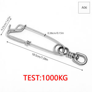 1 Pc Fishing Connector Load-Bearing Rotating Ring Sea Fishing Lure Universal Fishing Hook Fishing Light Connection Accessories