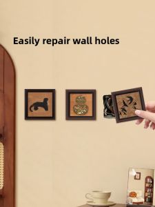 RUIDEDAN | Vintage Water-resistant Wall Decor Tile  Patch Hole Cover