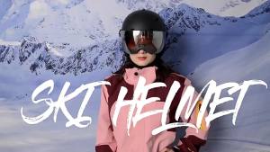 MOON Integrated Ski Helmet  Caps Outdoor Ski Equipment Sports Equipment Men Women Professional Snow Hat