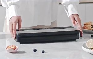 Jioyang Vacuum sealer serbaguna alat press plastik makanan dapur khusus