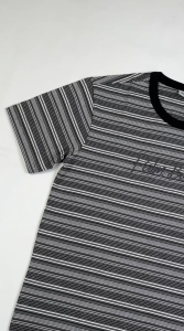 POLICE T-Shirt Salur Bordir Cotton Premium Pria 33010