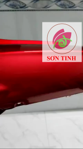 Sơn xe máy HYPER màu đỏ CANDY 1K (Code:H-165 H-81) - Xe Airblade - SH - Vision sơn thơm công nghiệp