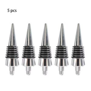 Bottle Stopper Blank Stainless Steel Wine Bottle Stopper Kit Reusable Wine Saver Corksfor Wedding Wine Party Bar Turning