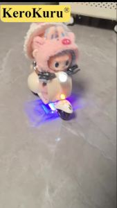 Doll Mini Electric Motorcycle Childrens Toy for labubu toy motor for doll (no doll)