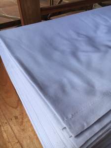 [90cm] vải cotton sợi bông 100% khổ 90cm vải nhuộm tự nhiên hàng bao nhuộm