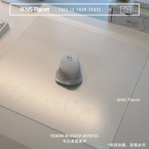 NS Planet Photovoltaic Glass Mouse Pad Tempered Glass FPS E-Sports Office Custom Size Pattern Skin Feeling