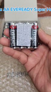 Vỉ 4 viên pin tiểu AA 1.5V Super Heavy Duty EVEREADY nhập khẩu Indonesia Pin Carbon Cho Thiết Bị Điện Tử Pin Hiệu Suất Cao 1.5V - Lazada