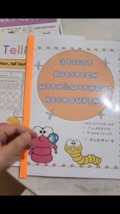 Worksheets 3-Digit Addition with & without Regrouping (แบบฝึกหัดการบวกเลข 3 หลัก มีการทดและไม่มีการทด) แบบฝึกหัดบวกเลขสามหลัก แบบฝึกหัดบวกเลข 3 หลัก มีการทด - Lazada
