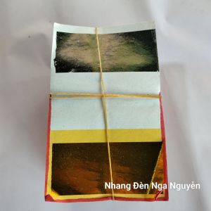 Giấy Cúng Vàng Bạc 2 đầu/Xấp Giấy bạc đại 2 đầu