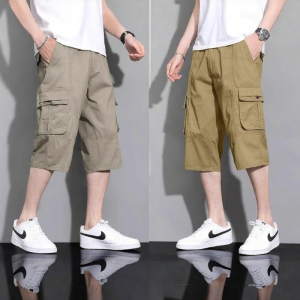 TUCANO | Cotton Thin Summer Loose Seven-eighth Pants for Men