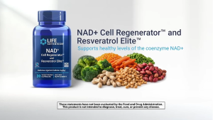 Life Extension NAD+ Cell Regenerator and Resveratrol Elite - Dietary Supplement - 30 Vegetarian Capsules - Healthy Aging Energy Pathway Support Advanced Formula - Made in USA