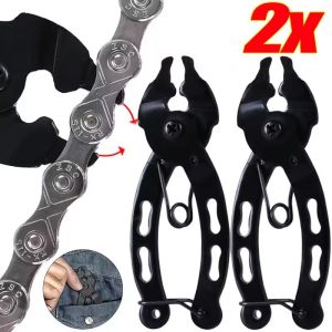 2PCS Bicycle Chain Link Pliers Repair Tool Potable MTB Chain Squeeze Plier Mini Bike Magic Buckle Quick Link Tool Bicycle Accessory