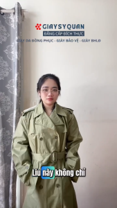Áo mưa măng tô màu vàng oliu- áo mưa chất liệu bền chóng nước chống rét 3 size bộ 3 món