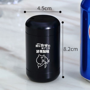 High-End Commercial Stainless Steel Toothpick Holder Customizable Logo Advertising Restaurant Hotel Special Use Storage Container