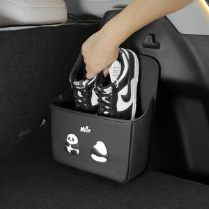 Car-Mounted Shoe Box Vehicle Interior Storage Multi-Functional Front Row Storage Organizer Ladies Special Trunk Storage Box