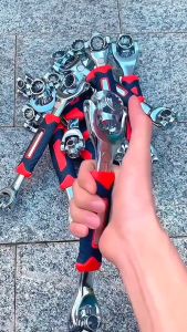 Kunci 48 in 1 Tiger Wrench Kunci Pas Universal Kunci Baut Pas