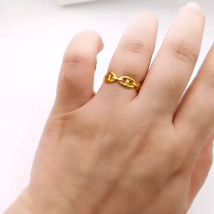 Cincin Fesyen Saiz 17 2.67g Emas 916 Yon Hing
